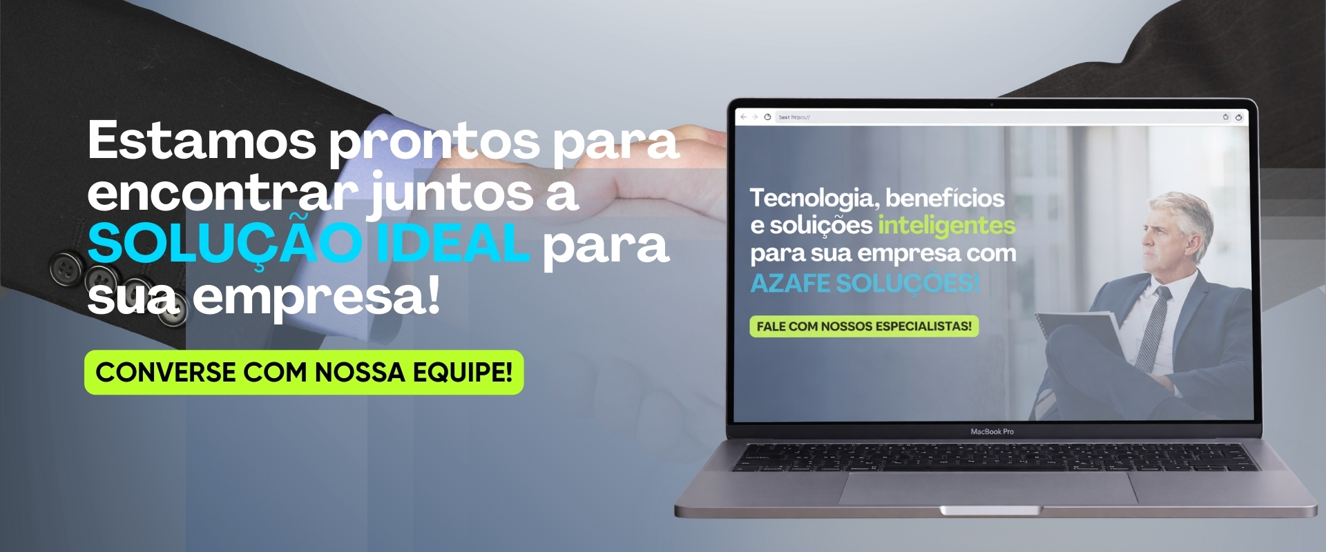 Azafe Soluções - Banner Final para Contato